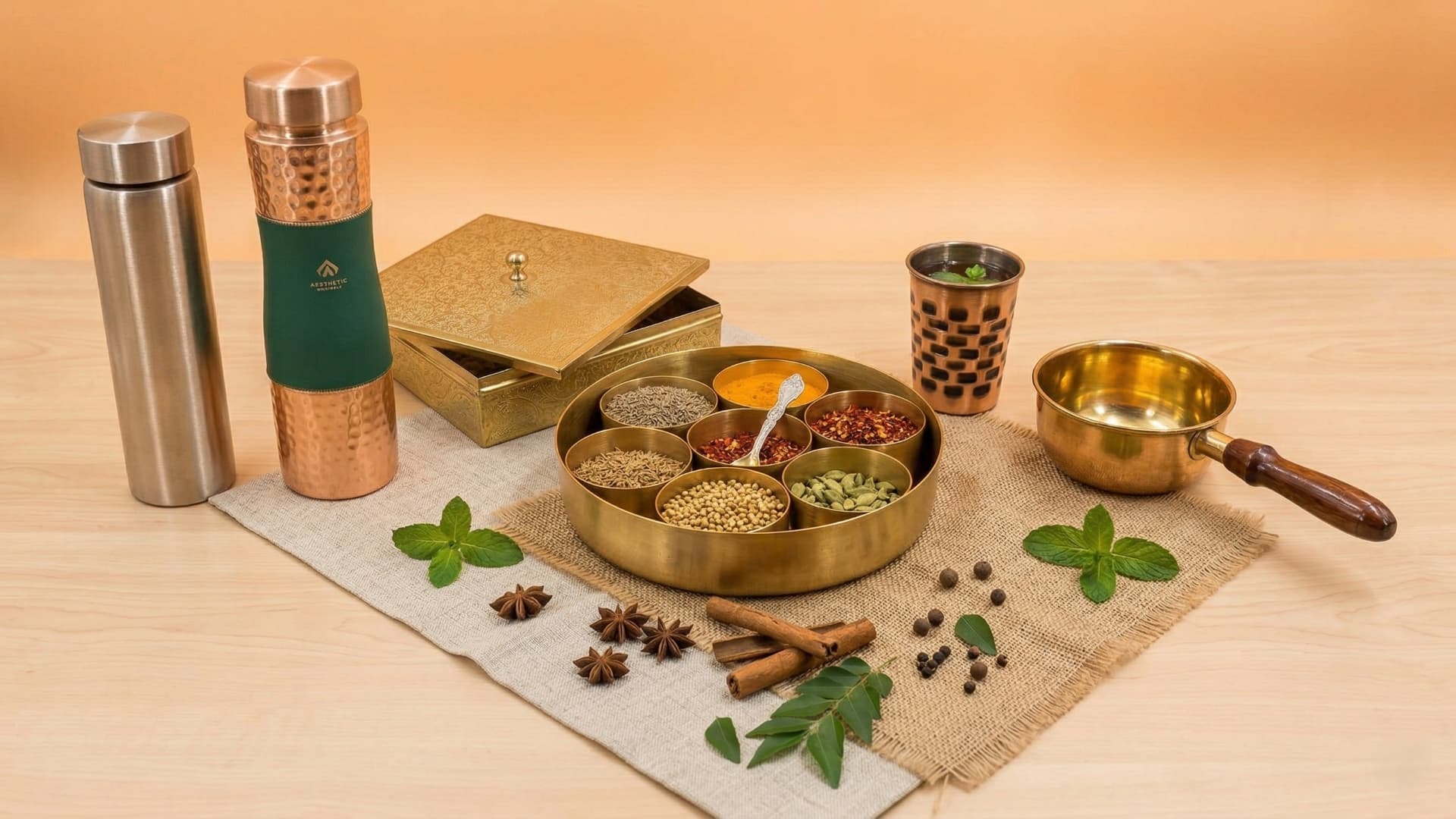 Copper & Brass Kitchenware