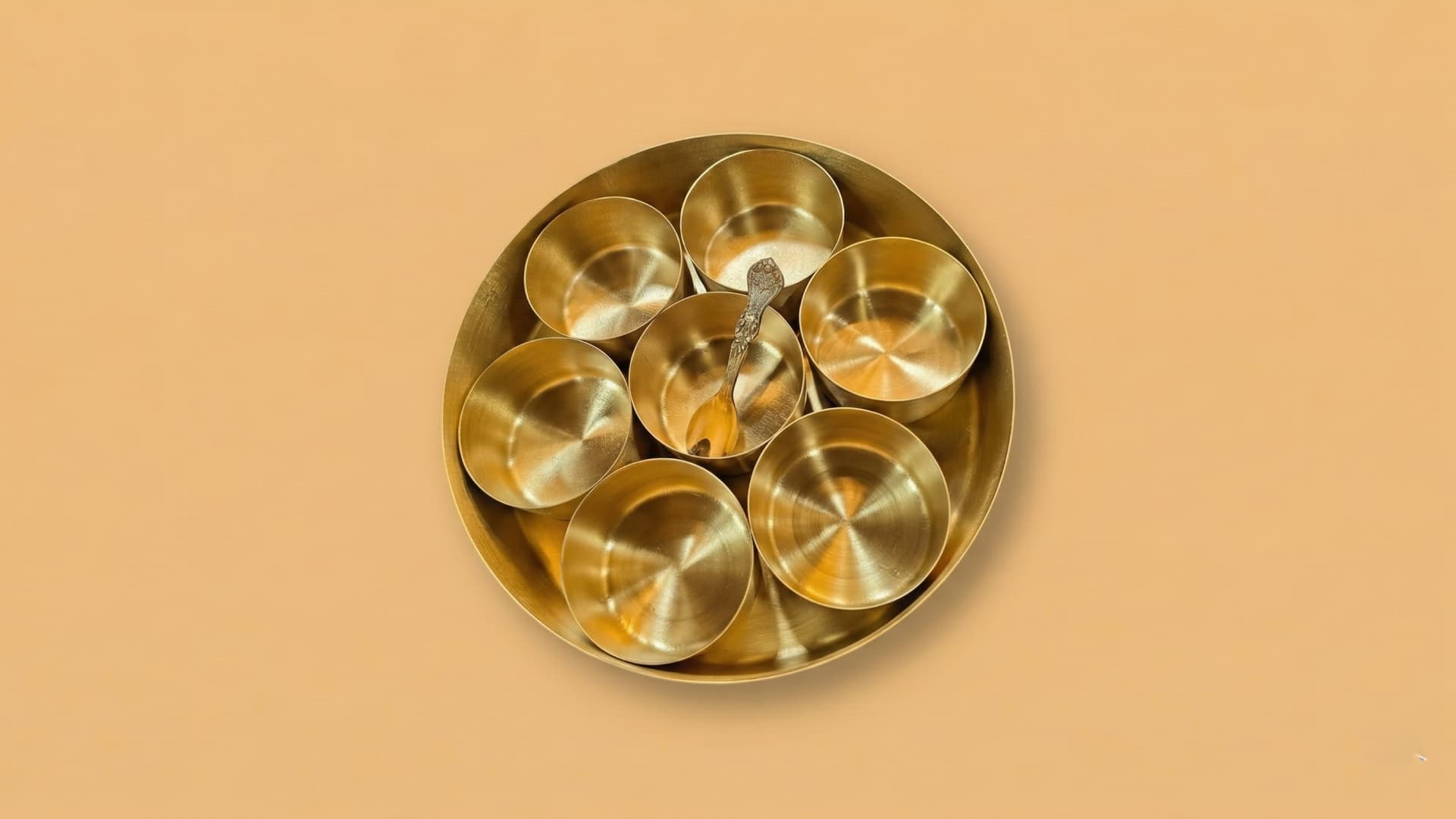 Brass Spice Box (Round) - Image 2