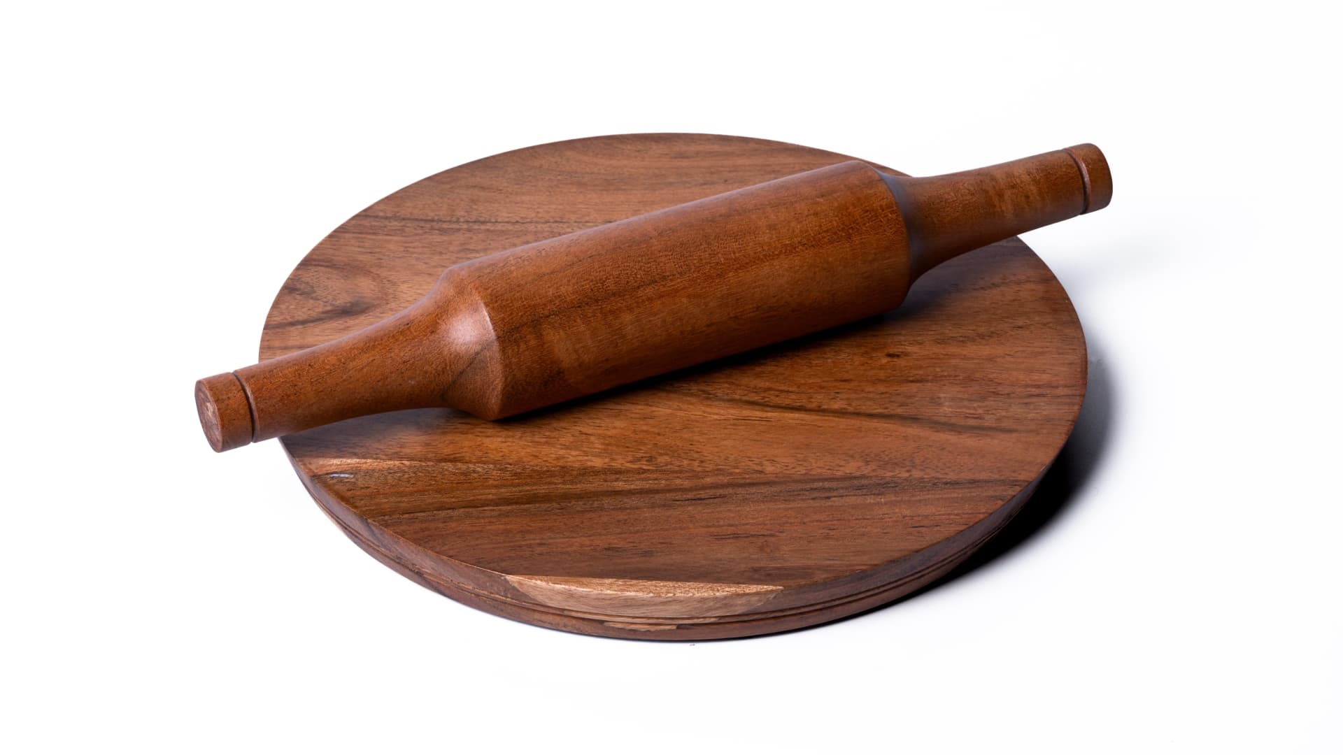 Rolling Board with Rolling Pin (Chakla Belan Set)