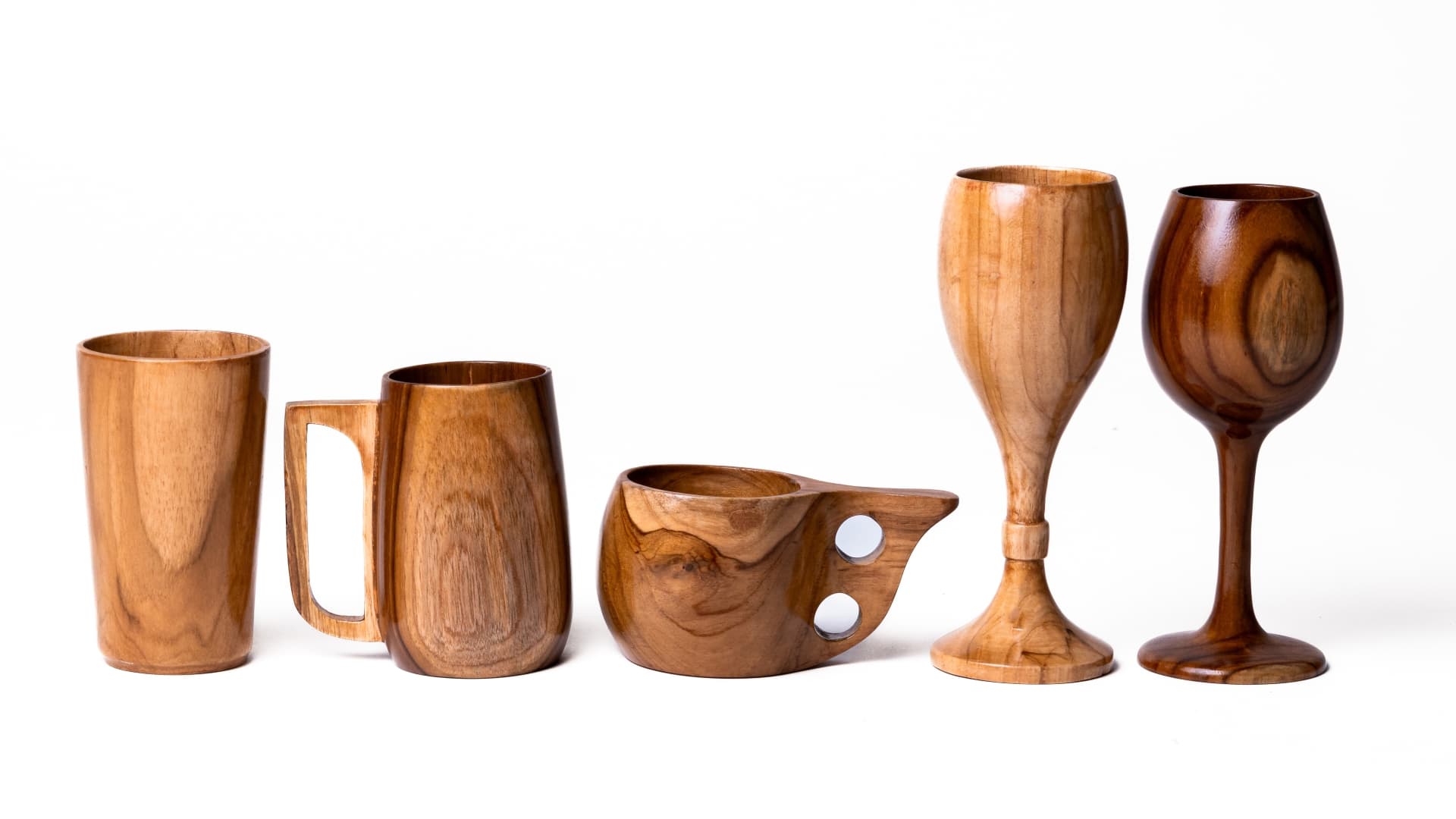 Drinkware (Teak Wood)